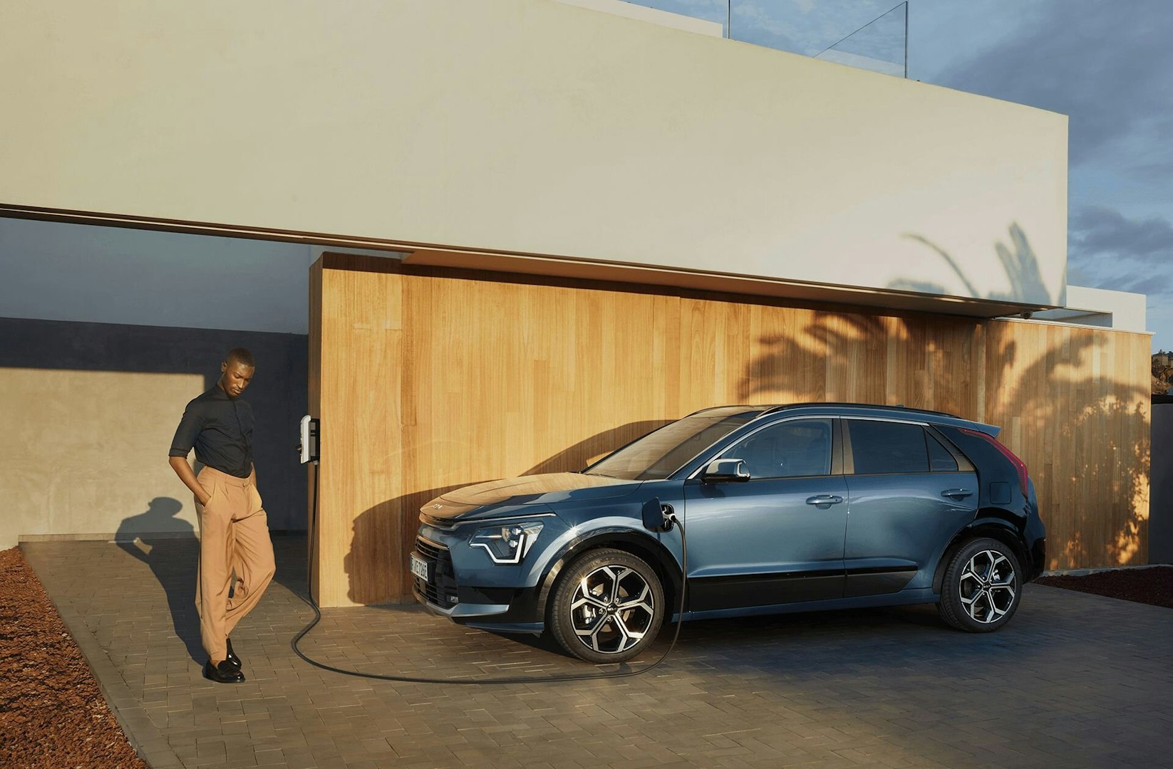 Kia Niro am Laden