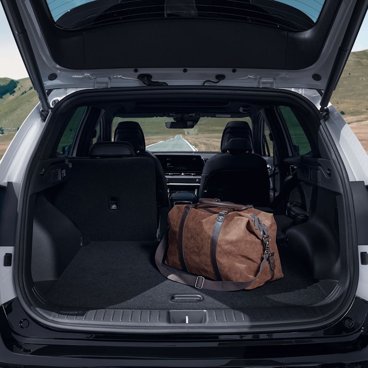 Der Kofferraum vom Kia Sportage